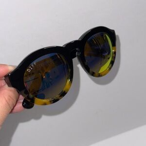 Diff Eyewear Black and Tortoise Sunglasses